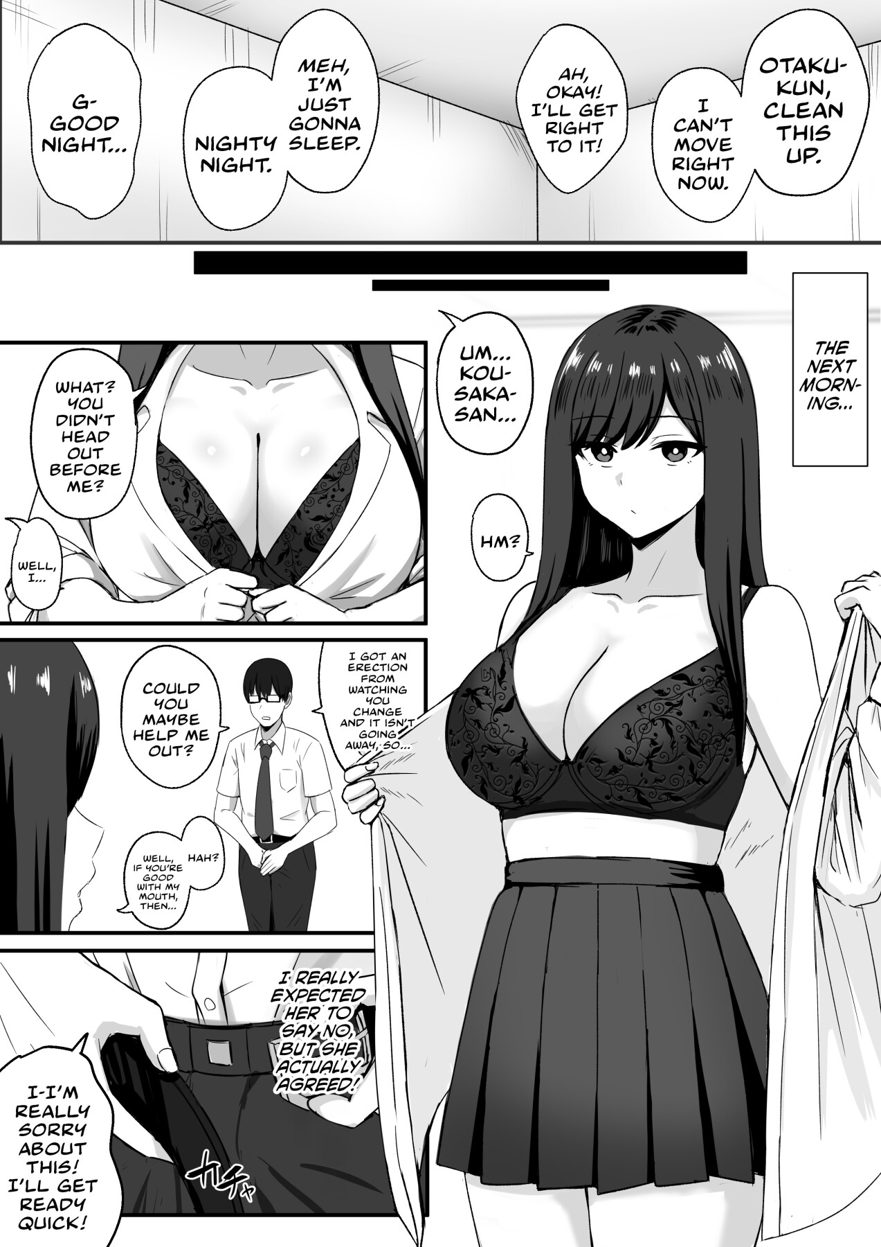 Hentai Manga Comic-Cosplay Sex With My Freeloading Classmate-Read-24